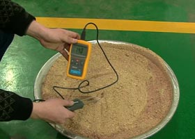 test moisture